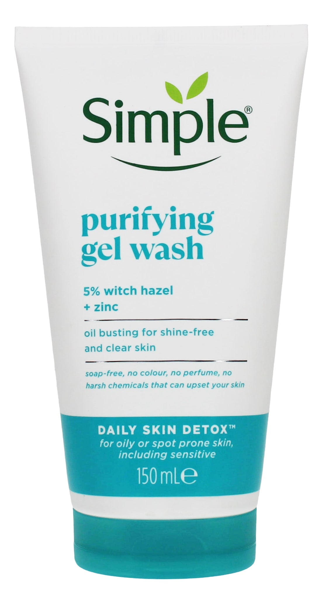 Simple Purifying Facial Wash Daily Skin Detox 150ML