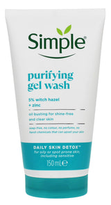 Simple Purifying Facial Wash Daily Skin Detox 150ML