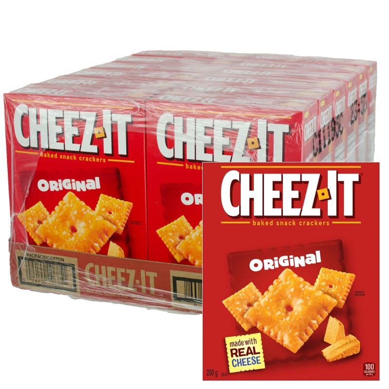 Cheez-It Original Crackers 200g (Case of 12)