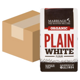 Marriage Millers Organic Plain White 1KG (Case of 6)