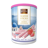 Feiny Biscuits Wafer Rolls With Strawberry Flavoured Cream 400G