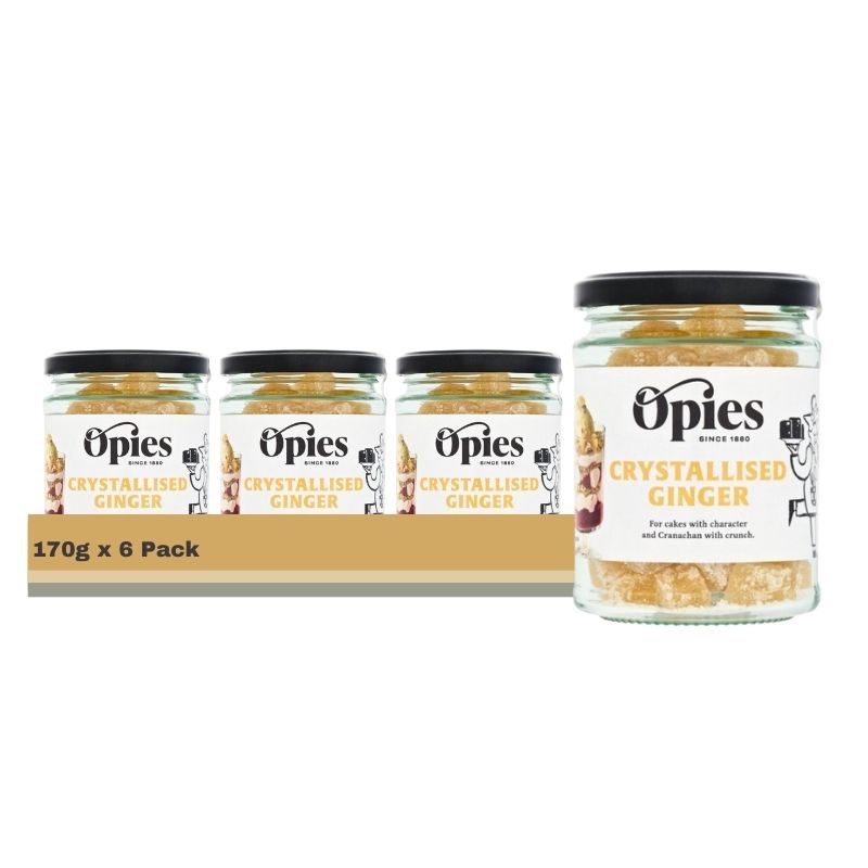 Opies Crystallized Ginger 170G (Case of 6)