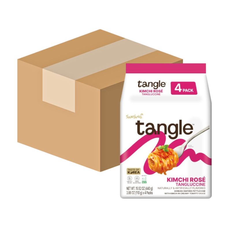 Samyang Tangle Kimchi Rose Pasta (110g x 4) (Case of 8)