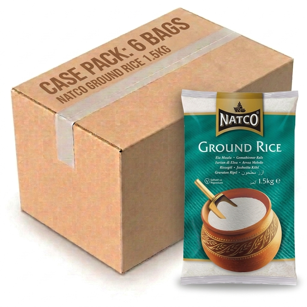 Natco Ground Rice 1.5KG (Case of 6)