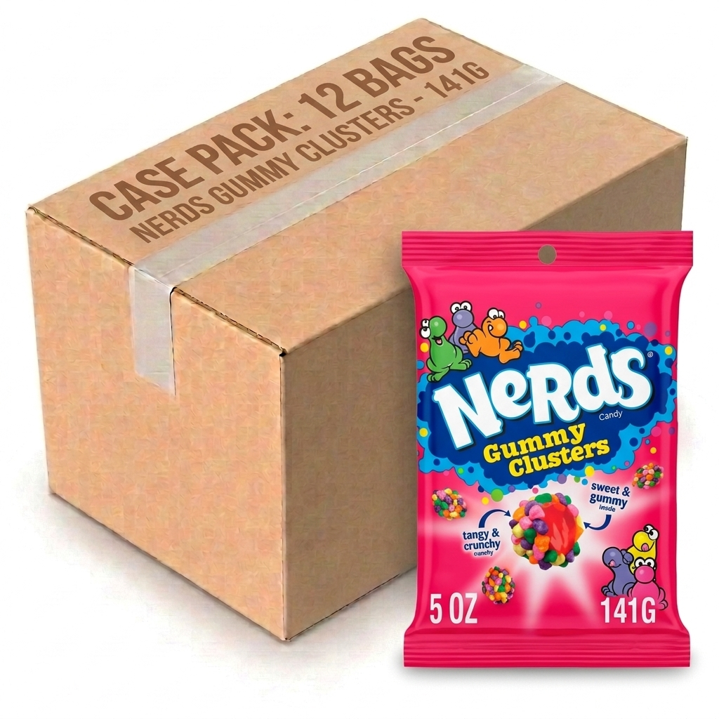 Nerds Gummy Clusters 141G (Case of 12)