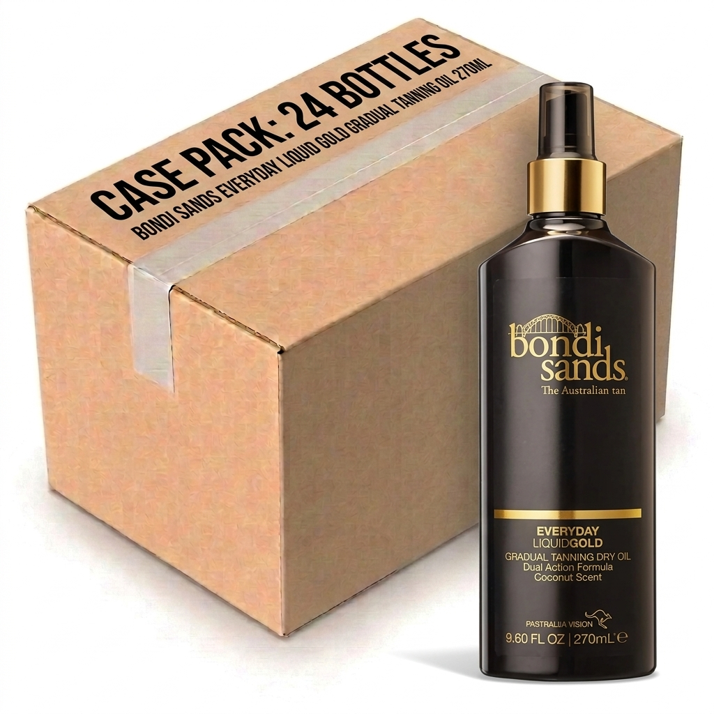 Bondi Sands Everyday Liquid Gold Gradual Tanning Oil 270ML (Case of 24)