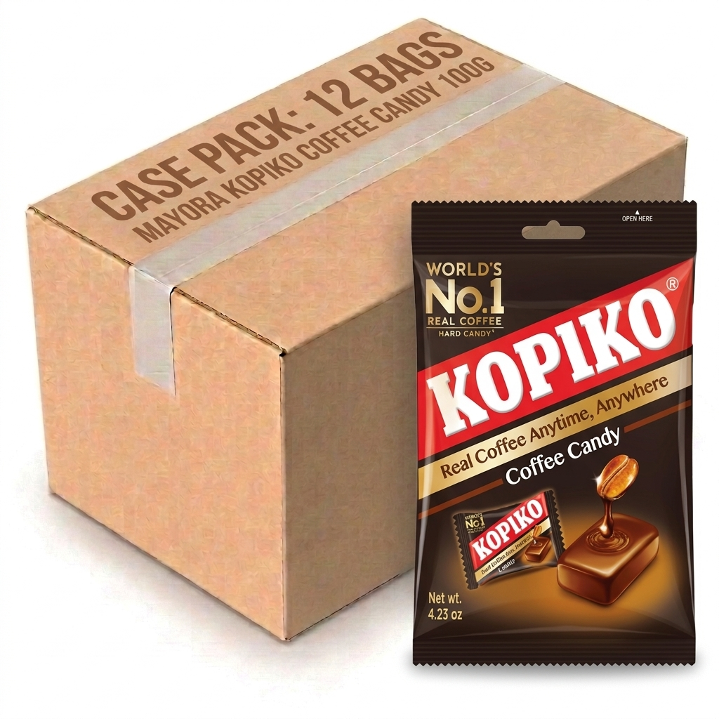 Mayora Kopiko Coffee Candy Bag 100G (Case of 12)