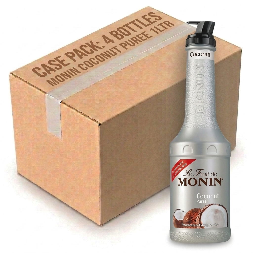 Monin Coconut Puree 1Ltr (Case of 4)