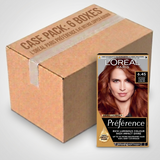 L'Oreal Paris Preference Permanent Hair Dye Intense Copper Auburn 6.45 (Case of 6)
