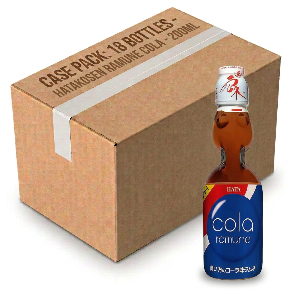 Hatakosen Ramune Cola 200ML (Case of 18)