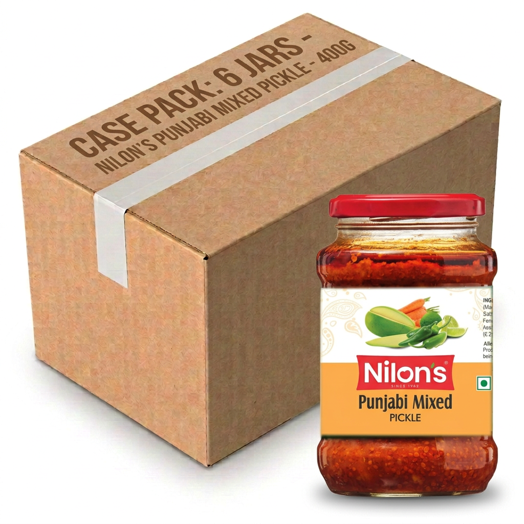 Nilon's Punjabi Mixed Pickle 400G (Case of 6)