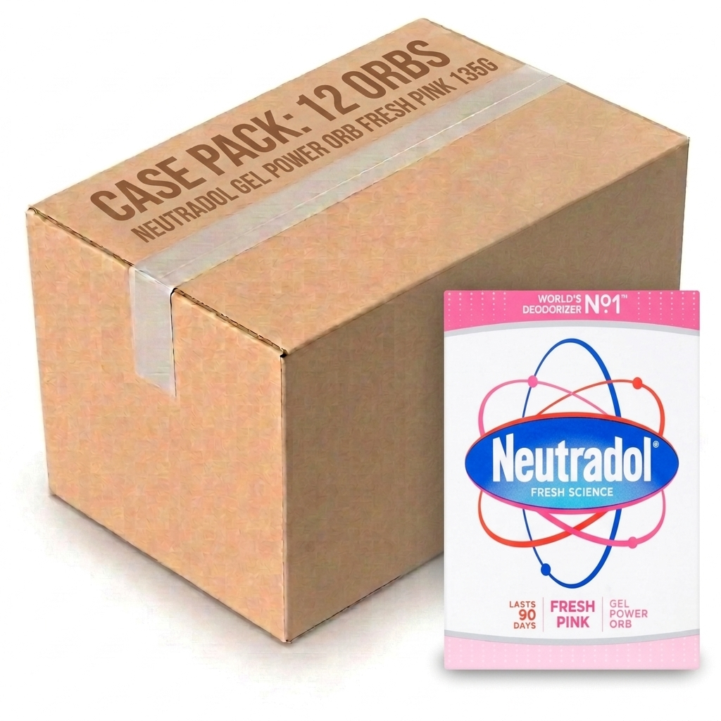 Neutradol Gel Power Orb Fresh Pink 135G (Case of 12)