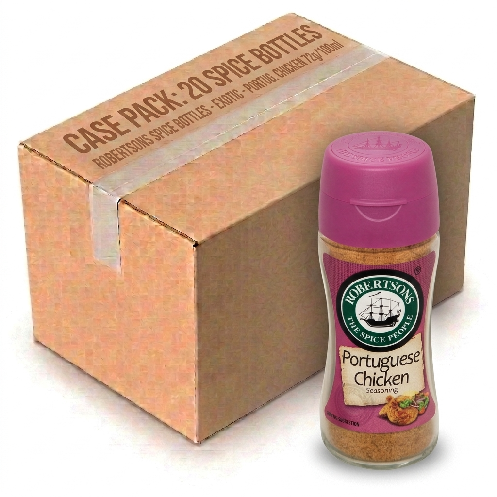 Robertsons Spice Bottles - Exotic - Portug. Chicken 72g/100ml (Case of 20)