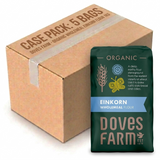 Doves Farm Organic Wholemeal Einkorn Flour 1KG (Case of 5)