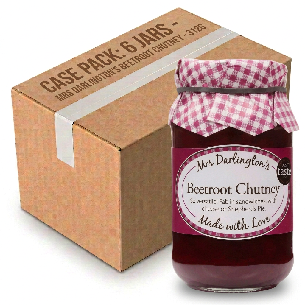 Mrs Darlington Beetroot Chutney 312G (Case of 6)