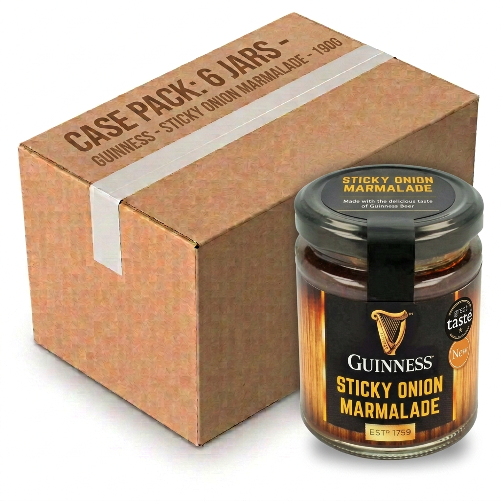 Guinness Sticky Onion Marmalade 190G (Case of 6)