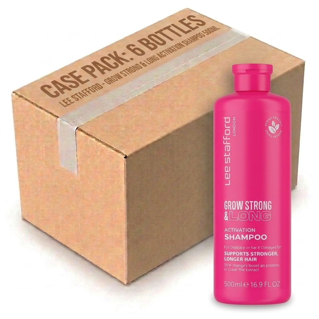 Lee Stafford Grow Long & Strong Shampoo Activation 500ML (Case of 6)