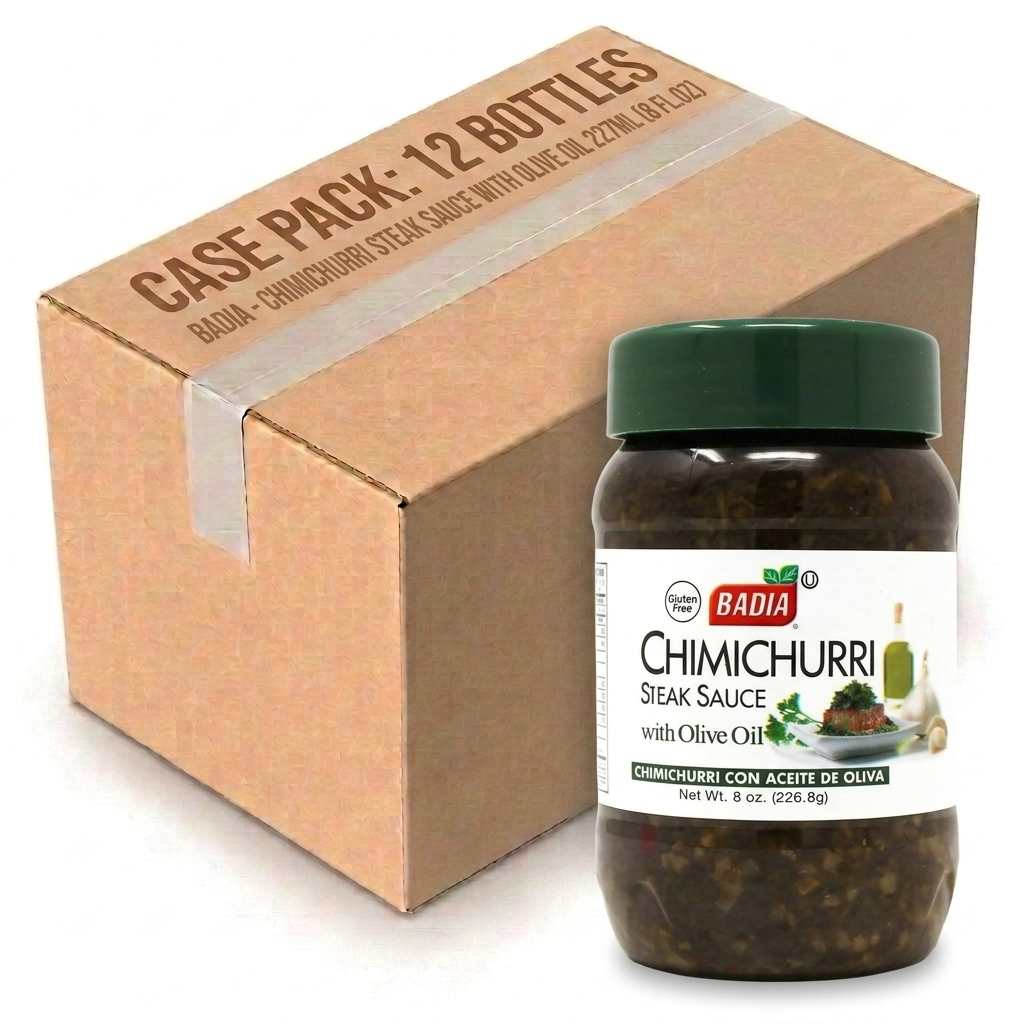 Badia Chimichurri Sauce 227ml (8 Fl.Oz) (Case of 12)