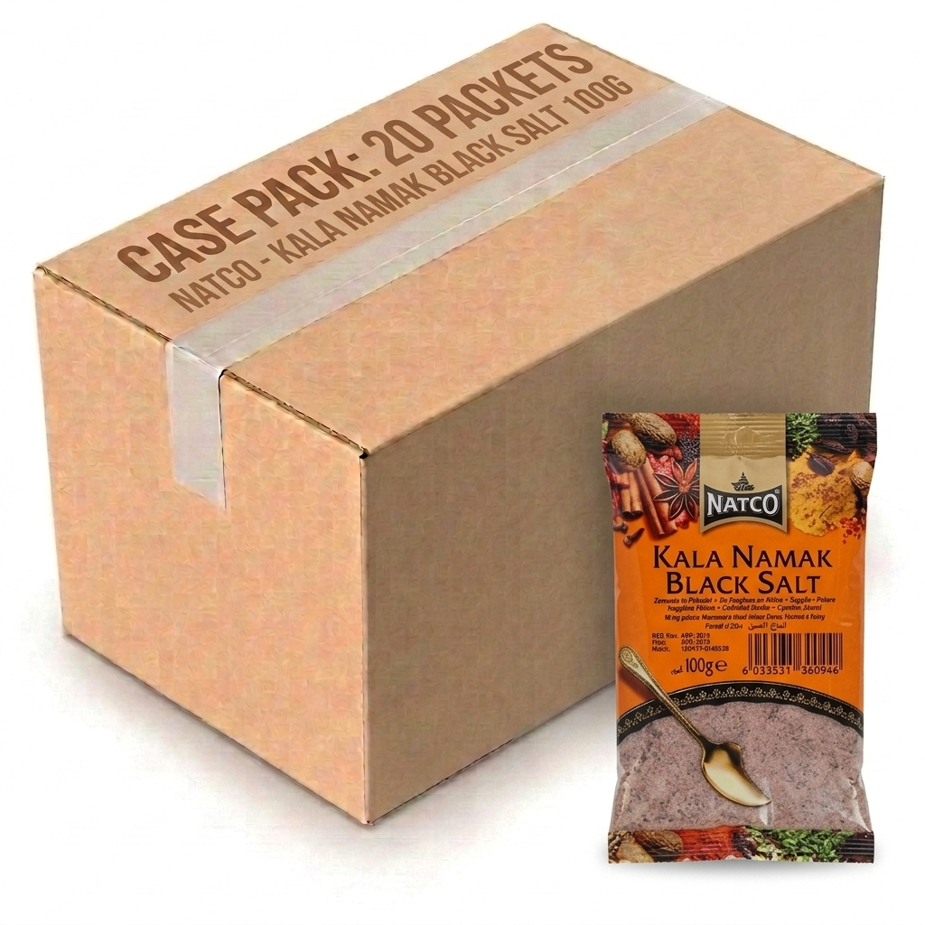 Natco Kala Namak Black Salt 100G (Case of 20)
