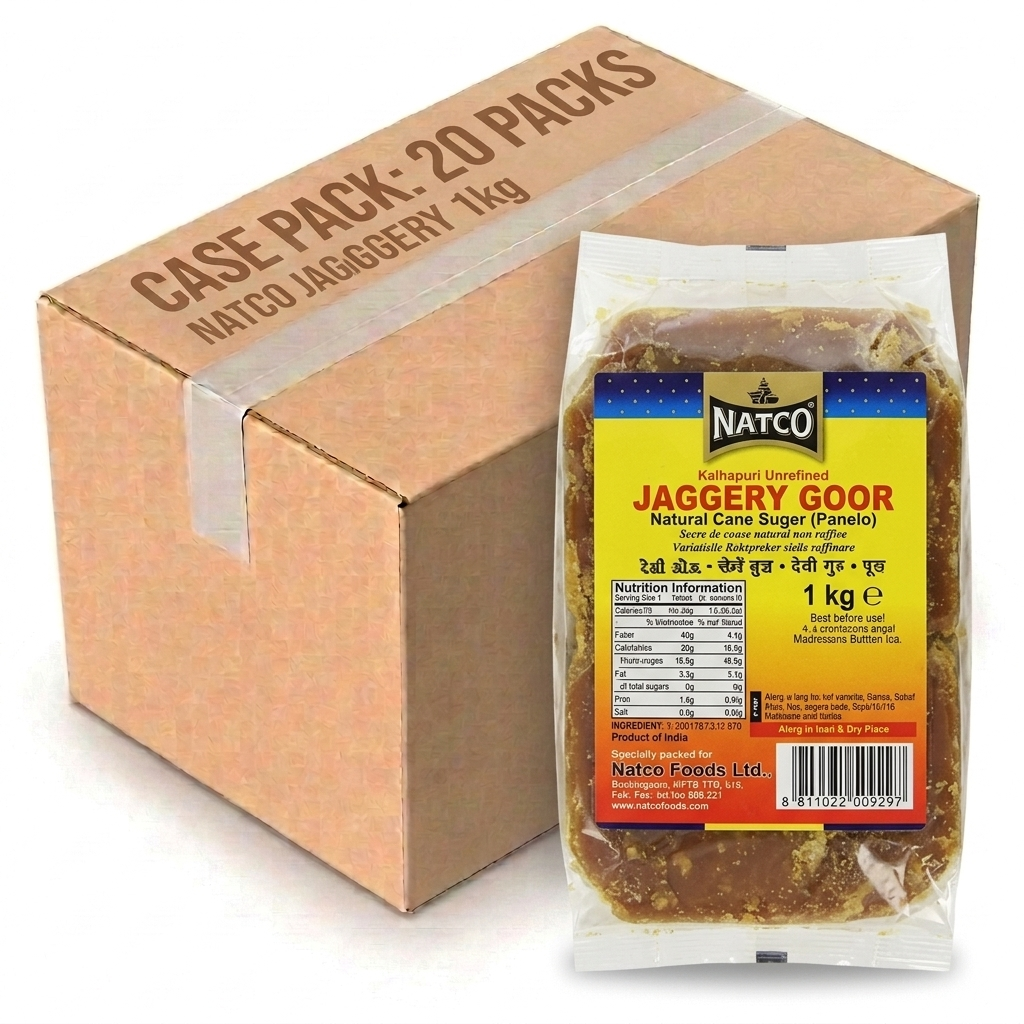 Natco Jaggery 1kg (Case of 20)