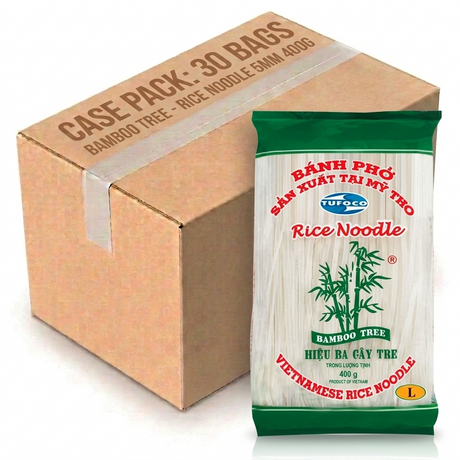 Bamboo Tree Rice Noodles 5mm 400G (Case of 30)