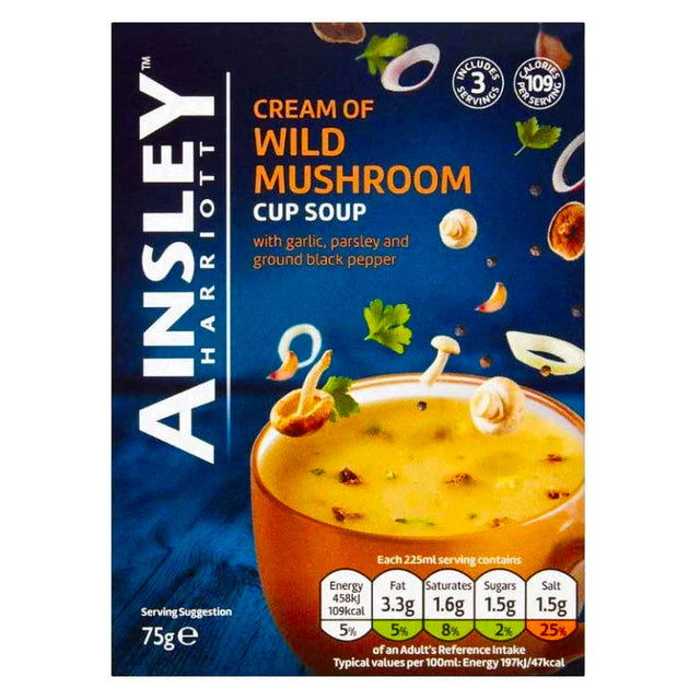 Ainsley Harriott Cream Of Wild Mushroom Cup 75G
