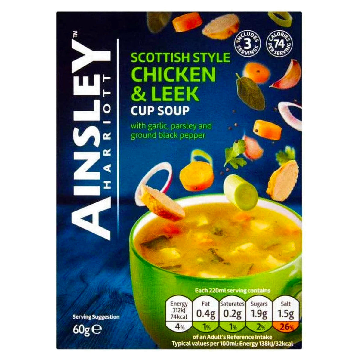 Ainsley Harriott Scottish Chicken & Leek Cup 60G