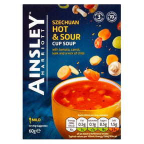 Ainsley Harriott Szechuan Hot & Sour Cup Soup 60G