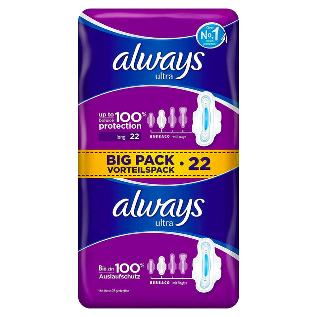 Always Ultra Duo Long Plus 22S