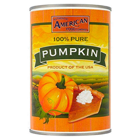 AMERICAN FOOD CO. 100% Pure Pumpkin 425G