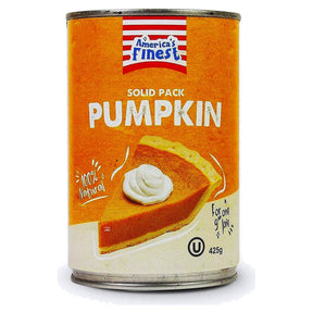 Americas Finest Solid Pack Pumpkin 15Oz (425G)