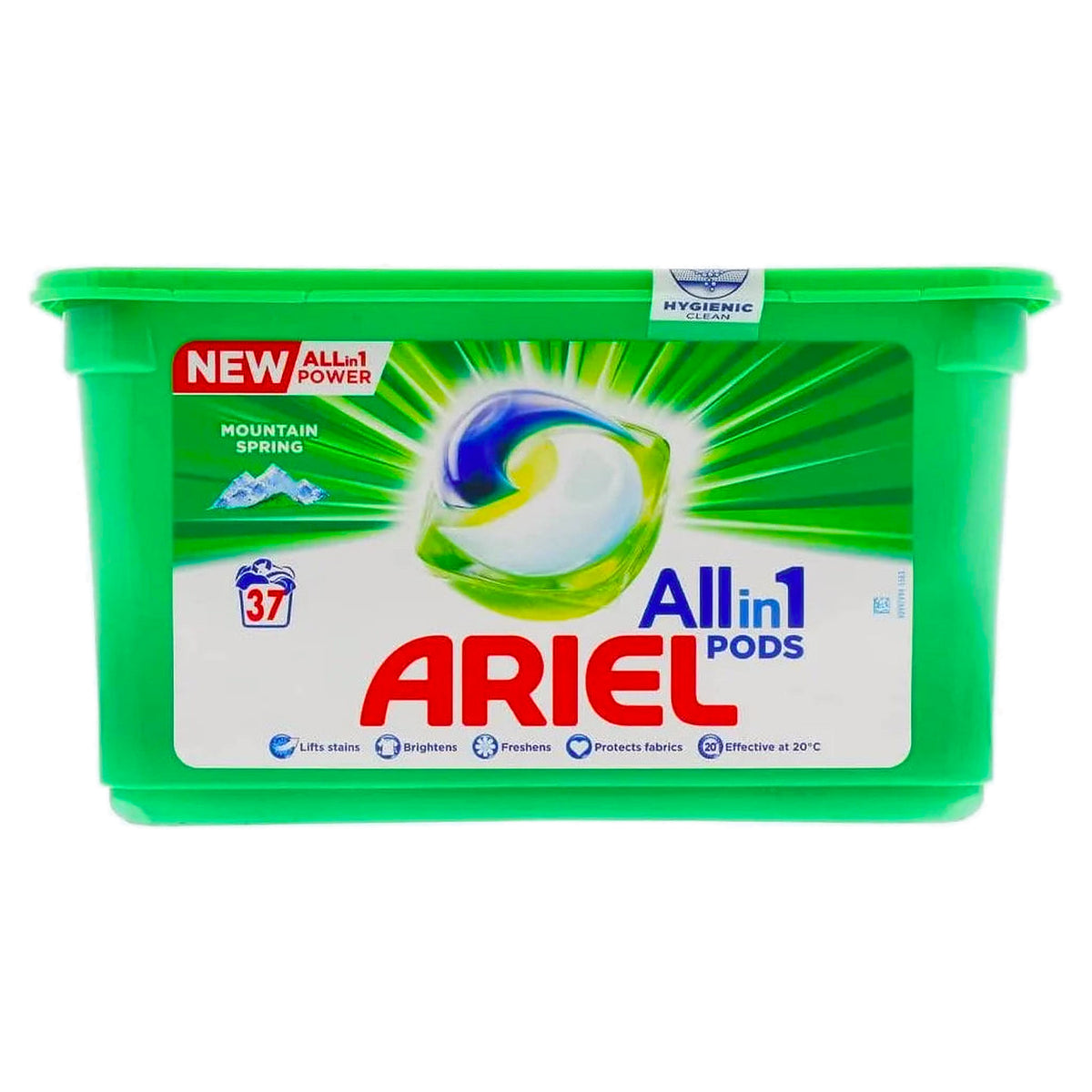 Ariel All In 1 Washing Pods Mountain Spring 37S