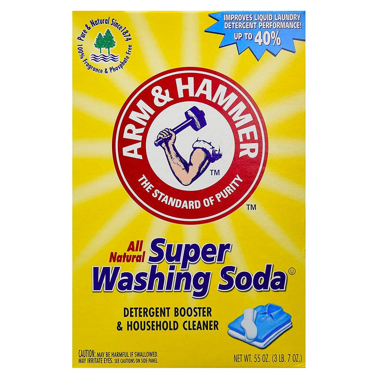 Arm & Hammer Super Washing Soda 1.55kg 55oz