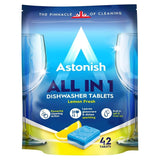 Astonish All In 1 Dishwasher Tablets 42S Lemon Fresh
