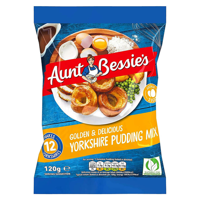Aunt Bessies Homebake Yorkshire Pudding Mix 120G