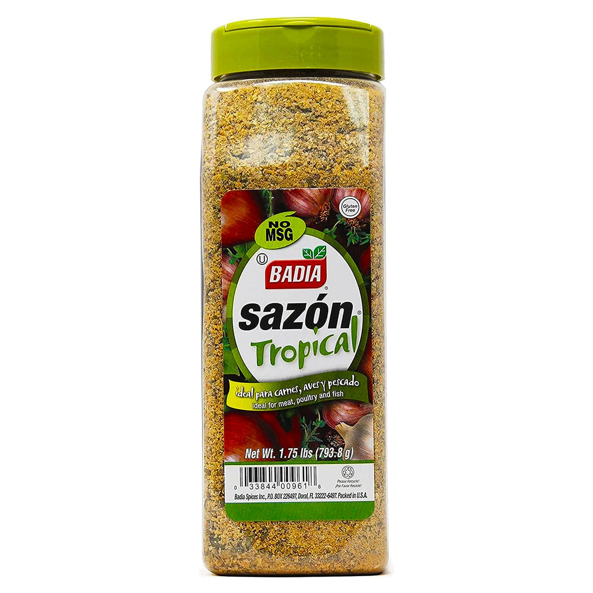 Badia Sazon Tropical Seasoning 1.75Lb