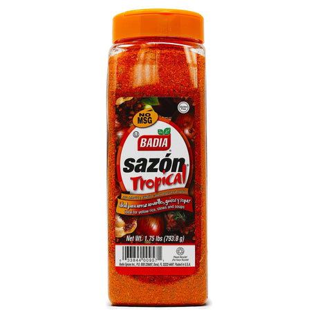 Badia Sazon Tropical With Coriander Annato 793.8g (1.75 Lbs)