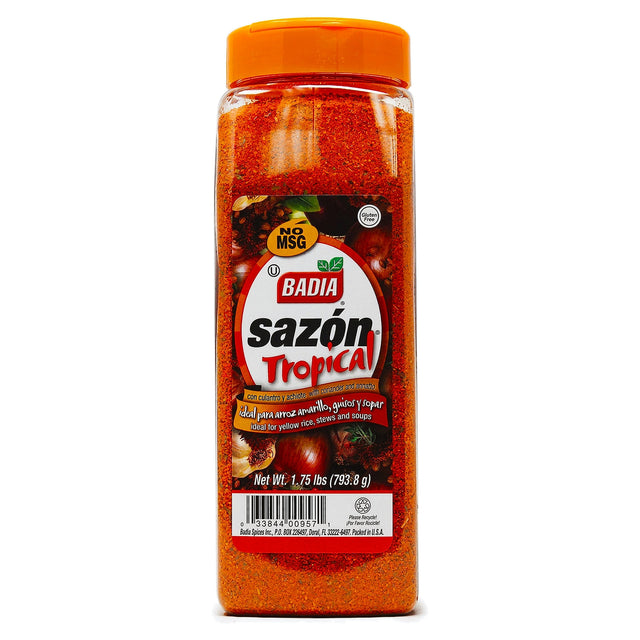 Badia Sazon Tropical With Coriander Annato 793.8g (1.75 Lbs)