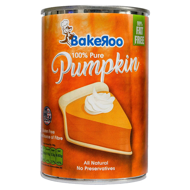 Bakeroo 100% Pure Pumpkin 425G (15Oz)