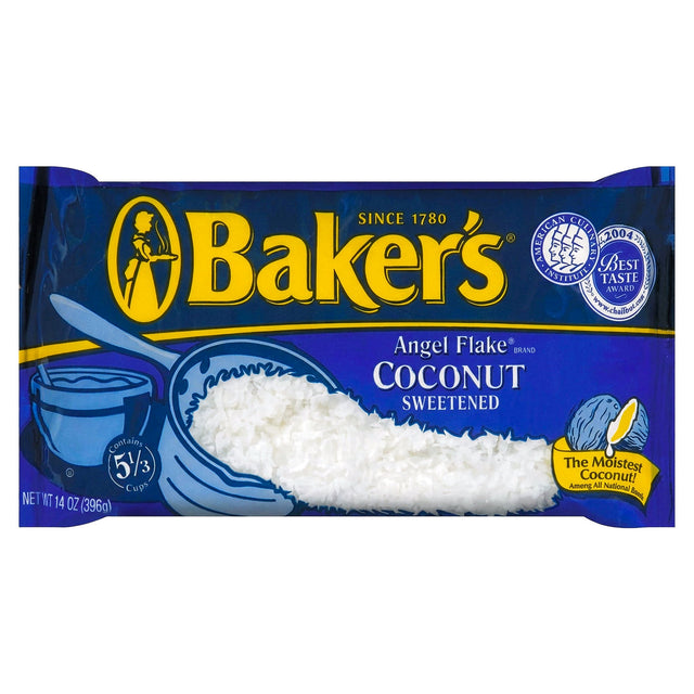Bakers Angel Flake Coconut 14Oz