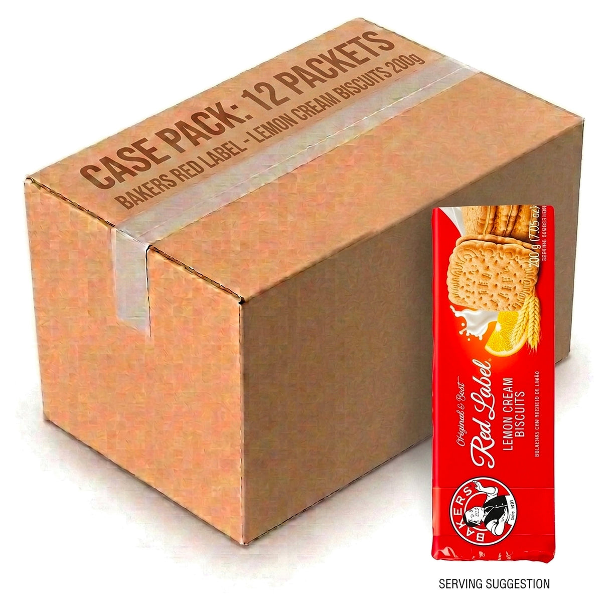 Bakers Red Label - Lemon Creams 200G (Case of 12)
