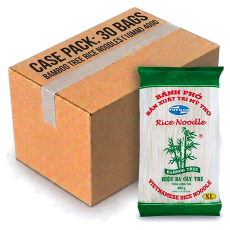 Bamboo Tree Rice Noodles (10mm) 400G (Case of 30)