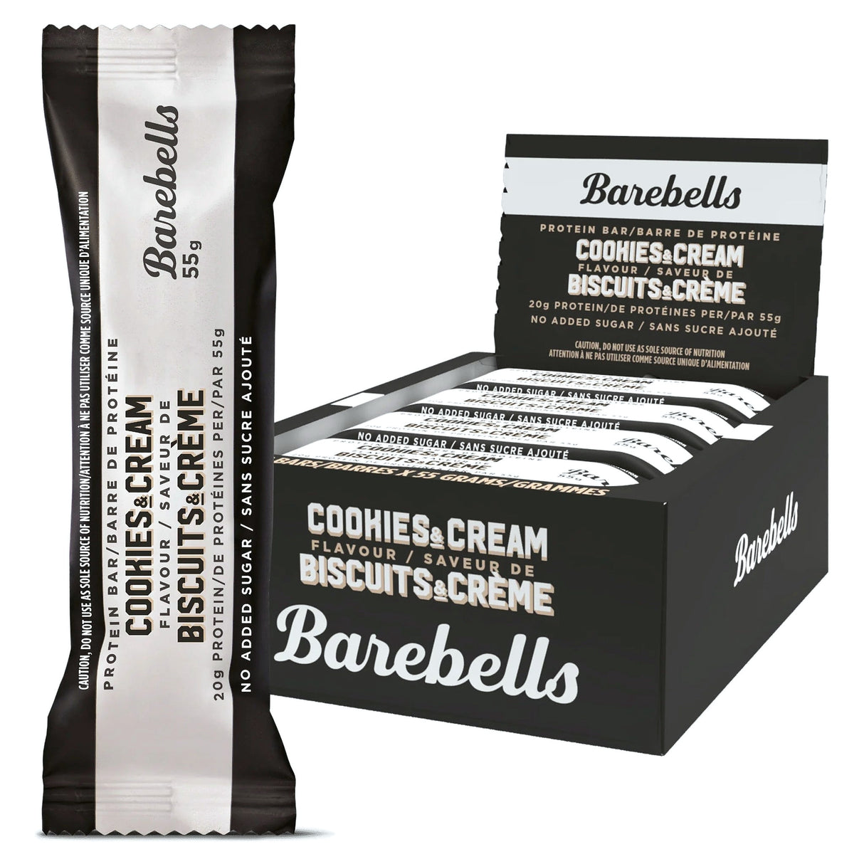 Barebells Cookies & Cream Protein Bar 55G (Case of 12)