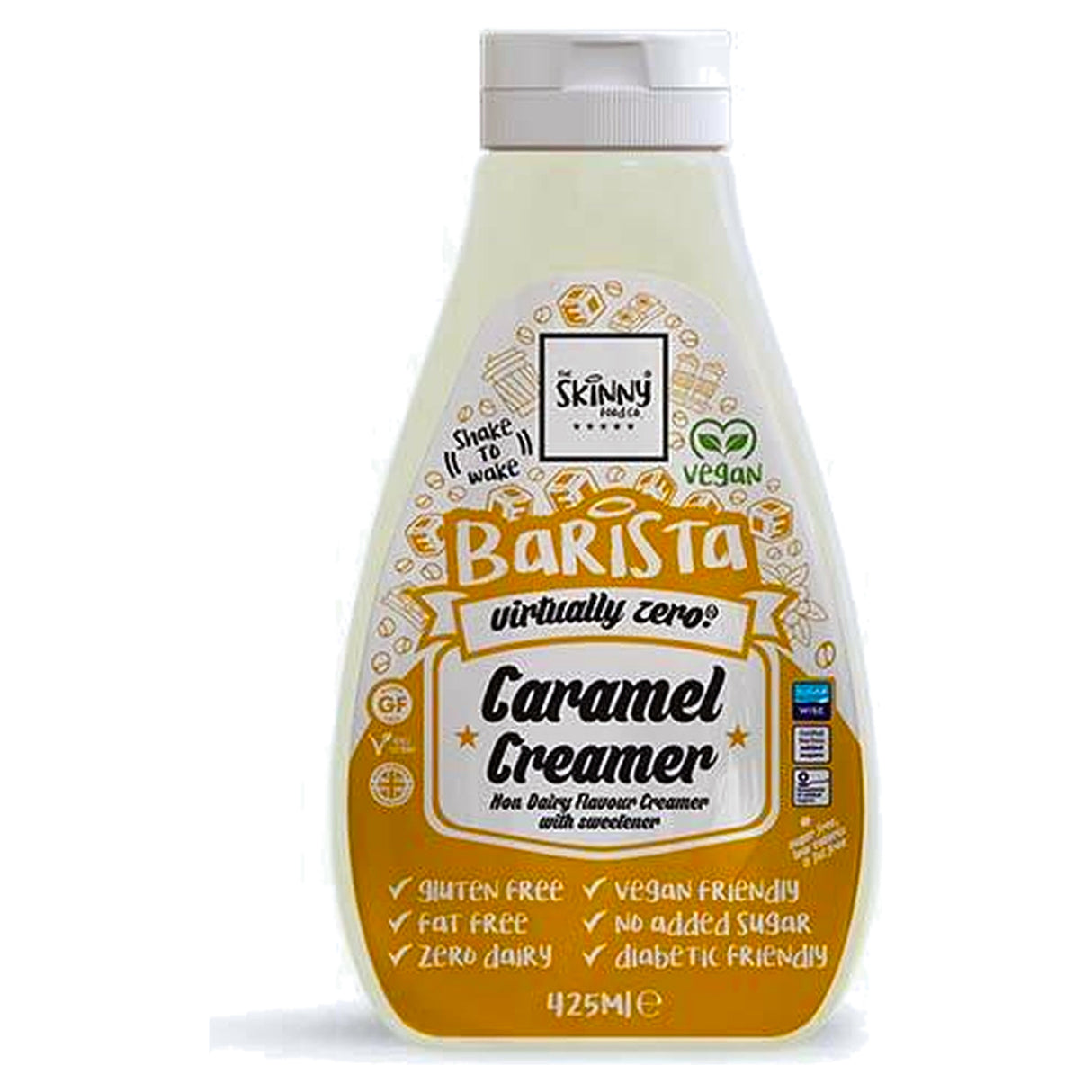 Barista Virtually Zero Caramel Creamer Non- Dairy 425Ml