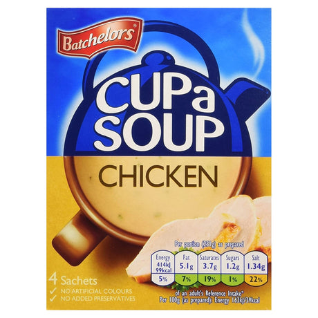 Batchelors Cup-A-Soup Chicken 4 Pack (81G)