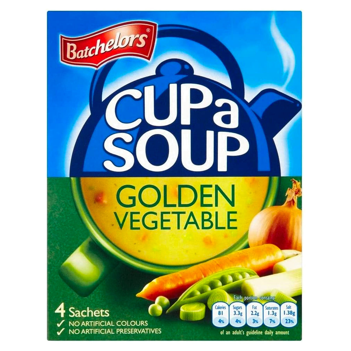 Batchelors Cup A Soup Golden Vegetable 82G