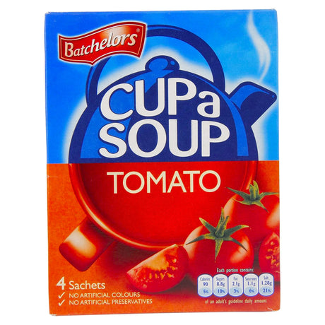 Batchelors Cup A Soup Tomato 4 Pack 93G