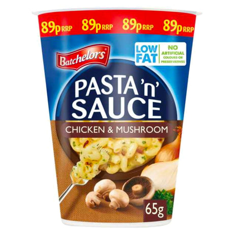 Bachelor's Pasta N Sauce Pot Chicken & Mushroom 65G