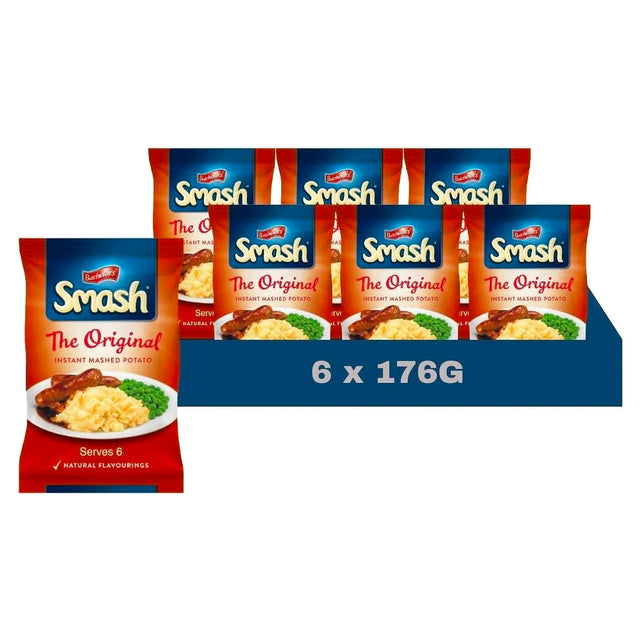 Batchelors Smash Original 176G (Case of 6)
