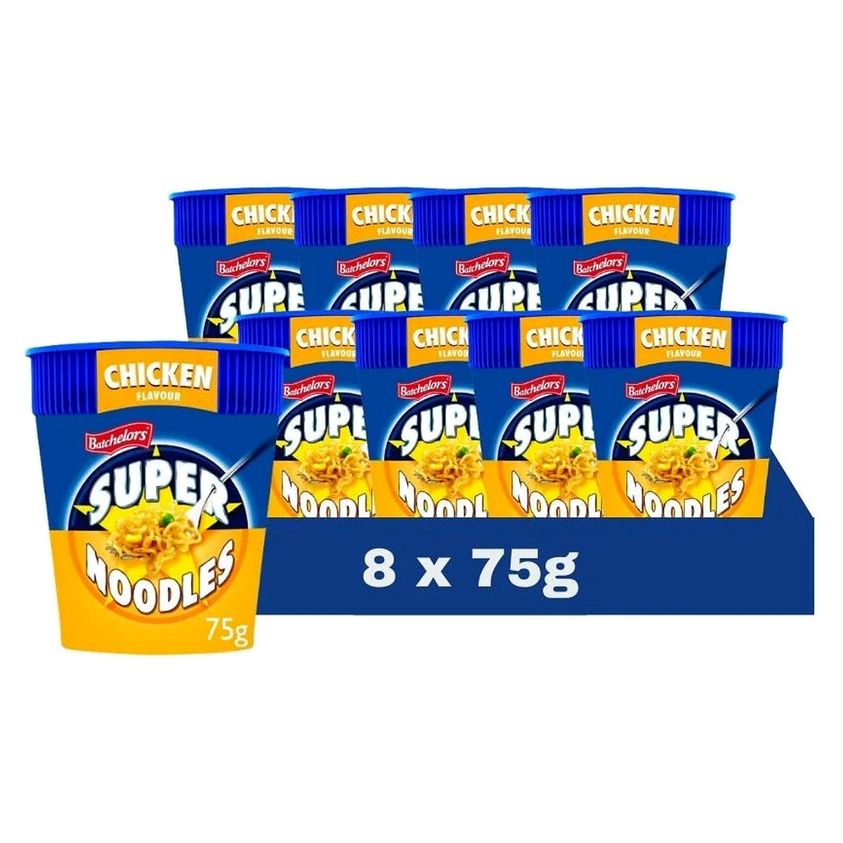 Batchelor's Super Noodles Chicken Pot 75G (Case 8)